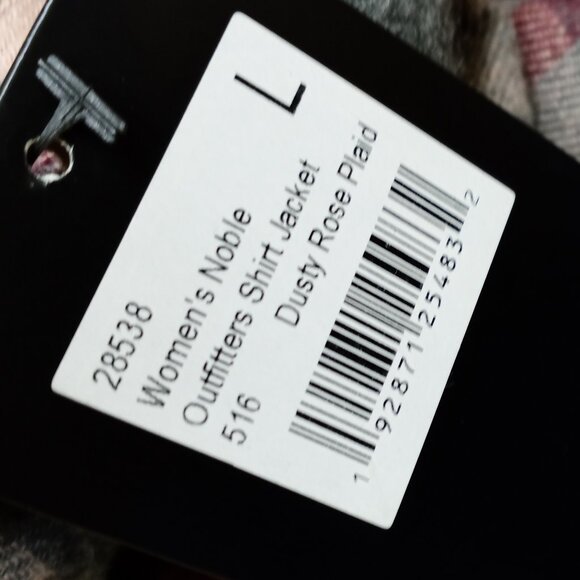 Women's Flannel Fleece Lined Snap Button Heavy Shirt Jacket NEW Lot of 2 - Picture 12 of 14